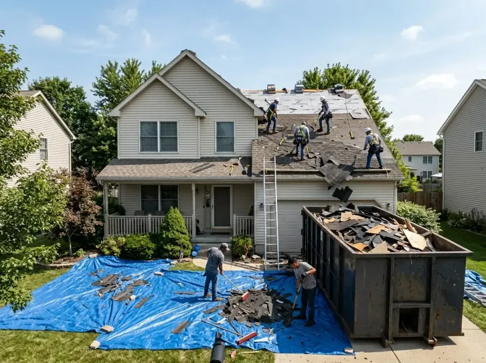roof-replacement-debris-remova-004 — frequently asked questions, Cheapest Dumpster Rentals in Lafourche Crossing, LA